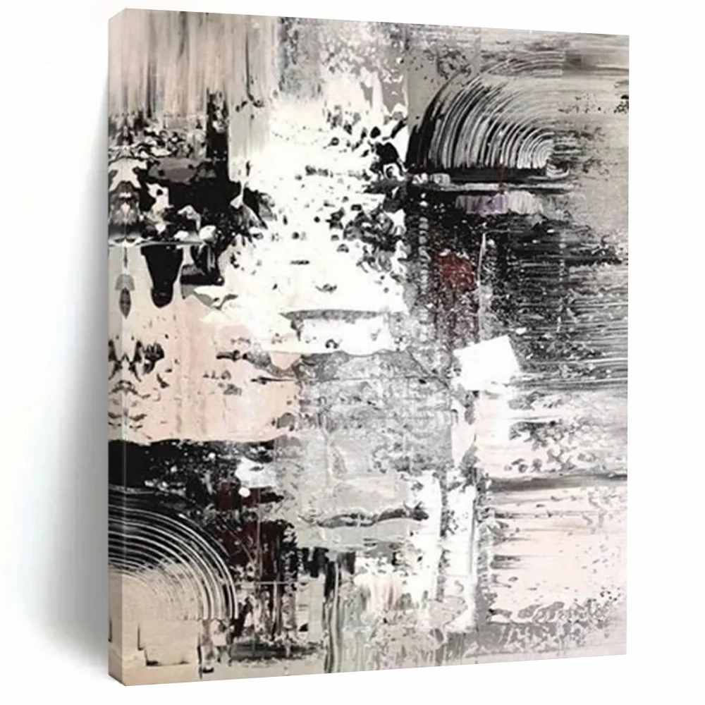Urban_City_Black_Gray_White_Artwork_JN2MU wall art